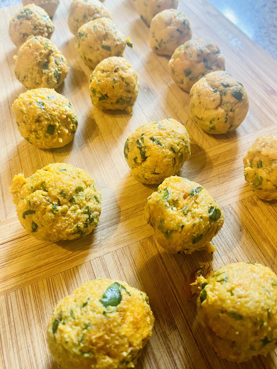 @nicolatonerstrategist (@nicolatonersmm) on Twitter photo This recipe book just keeps on giving! #leonrestaurants <a href="/AllegraMcEvedy/">Allegra McEvedy</a> #sweetpotatofalafal #leonclassics
Ready for an oiled tray and a sprinkling of sesame seeds. Served with home made flatbread, green salad with a yoghurt dressing. This recipe book just keeps on giving! #leonrestaurants <a href="/AllegraMcEvedy/">Allegra McEvedy</a> #sweetpotatofalafal #leonclassics
Ready for an oiled tray and a sprinkling of sesame seeds. Served with home made flatbread, green salad with a yoghurt dressing.