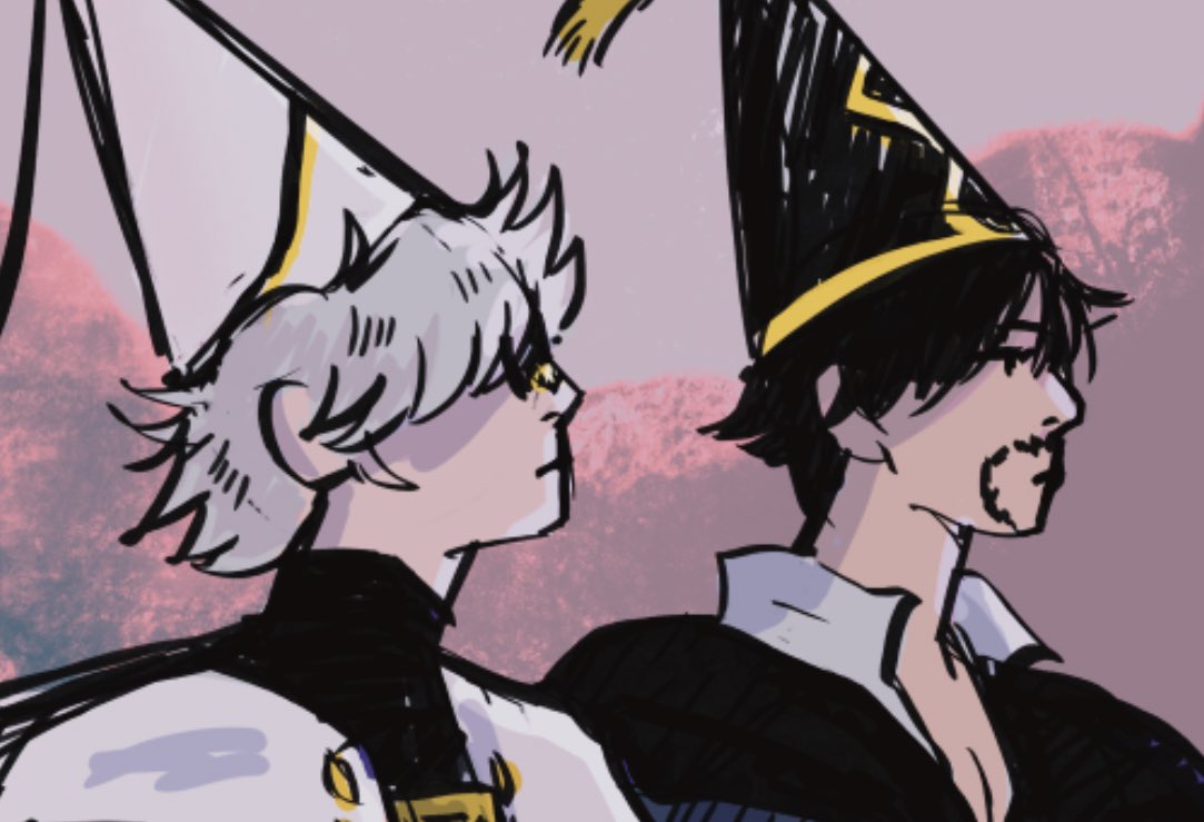 i don’t want to clean up the sketch cause they look so cute and silly in this sketchy style but also i need to stop leaving things at sketch stage sknfkjskjdk