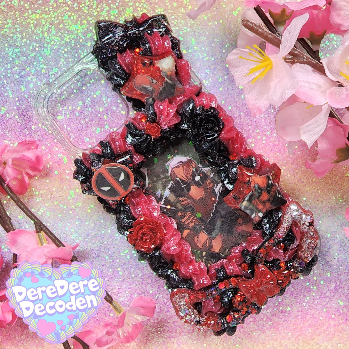 derederedecoden's tweet photo. 🎀💟Custom Deadpool case for a customer (っ'ヮ'c)💖
⁡⁡
Shop ❥ https://t.co/7HwwE3JM8b
Link in bio💟🎀
#decoden #decodencase #kawaii #かわ��い #customdecoden #customphonecase #kawaiiaesthetic #glitterphonecase #cutephonecase #kawaiilifestyle #kawaiipastel #kawaiicute #deadpool https://t.co/5ADm5ApLau