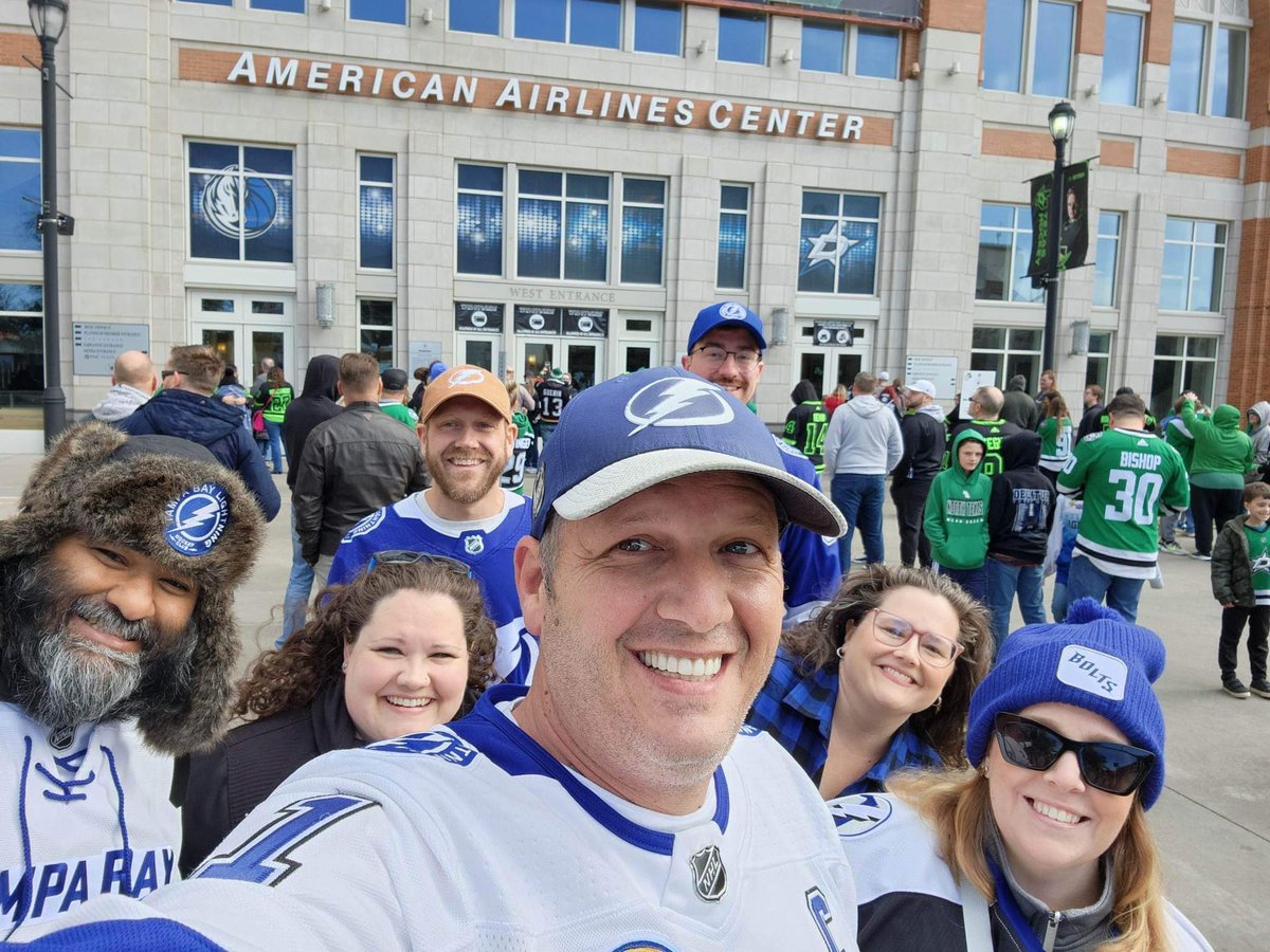 tommyboi1014's tweet image. We are here!!! Let’s Go Bolts!! Ready for the @TBLightning to take the ice in Dallas! #GoBolts  #BeTheThunder