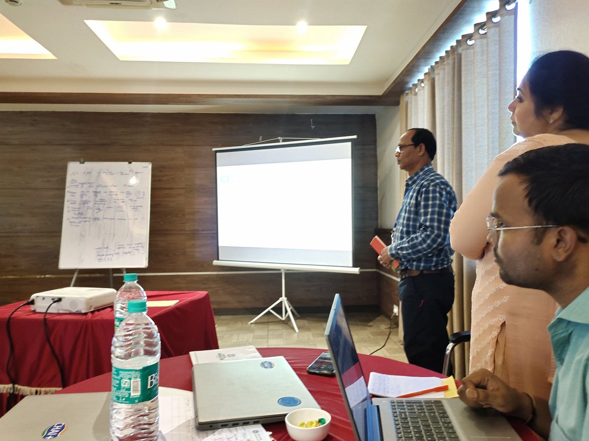 Dr.Ranjit Prasad STO-Jharkhand, chaired two days Project @axshyaplus State Review meeting- Jharkhand acknowledged the efforts made by the Union in supporting PMTPT project at 13 NTEP districts of Jharkhand.