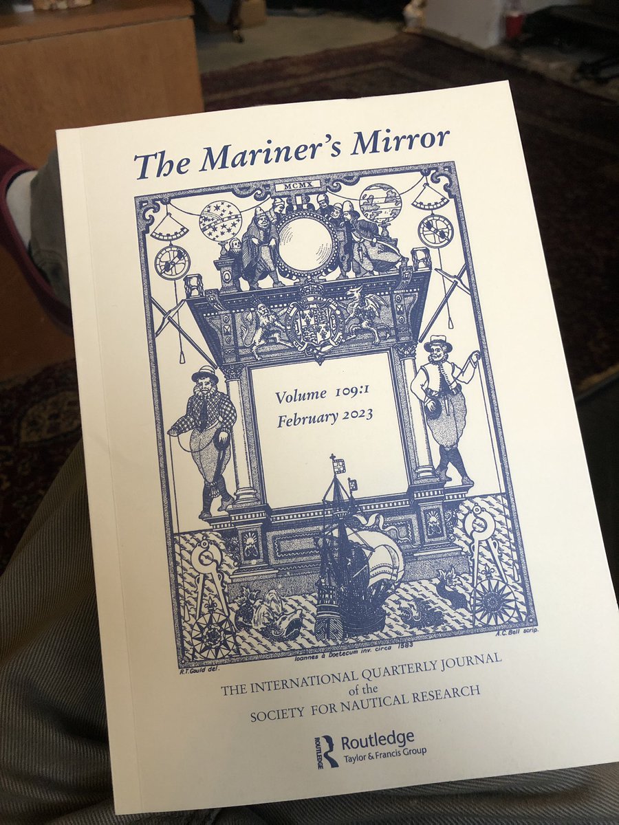 Was very kindly given membership of the Society for Nautical Research for Christmas - been waiting for their excellent journal ever since and it arrived today. <a href="/NauticalHistory/">Society for Nautical Research</a>