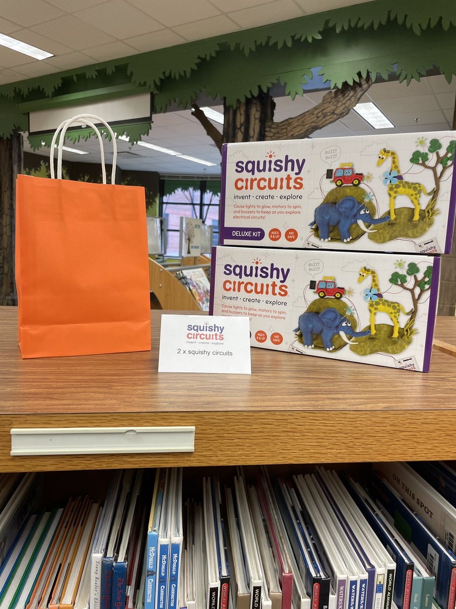 Thank you Squishy Circuits for supporting Edcamp Forsyth! <a href="/SquishyCircuits/">Squishy Circuits</a> #edcampforsyth