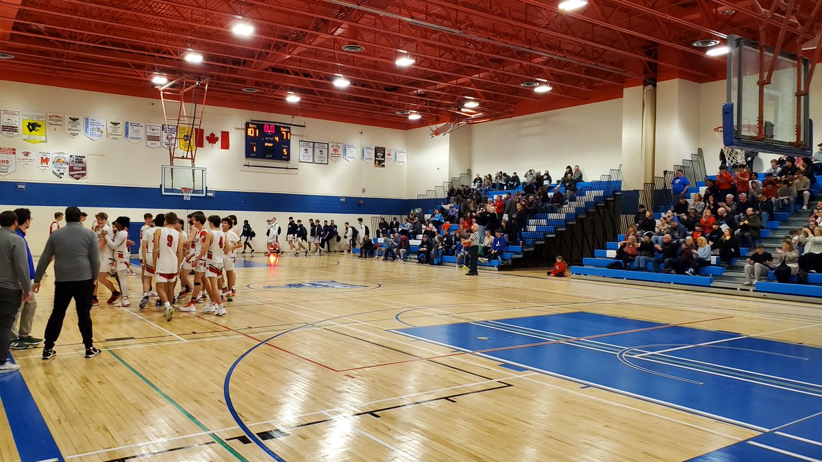 Rothesay blows open the game in the 4th quarter of game #1 for 101-71 victory over St. Macs. They will face Fredericton High at 4:00 pm in the regional semi-finals.