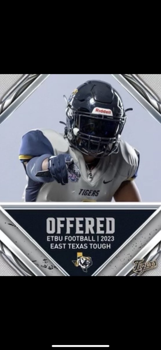 #AGTG Blessed to receive my 5th official offer from ETBU. <a href="/_jordanwesley/">coach strong</a> <a href="/ETBU_Football/">ETBU Football</a> <a href="/CoachChidester/">Coach Jake Chidester</a>