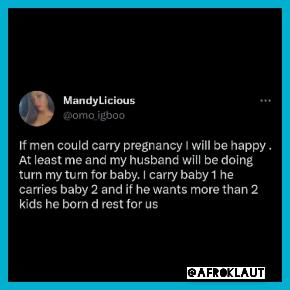 afroklaut's tweet photo. Ladies, do you wish this was possible? 😂
.
.
.
.
#BBTitansxFlutterwave Oba of Lagos #AskShola #HalaMadrid #ObiDattiInLagos Newcastle Potter Sack Valverde The DJ Ragnar Martinelli Fede Brentford Yusuf Alabi Arteta GROOVE WITH YEMI CREGX Bournemouth Trossard https://t.co/TvS6Z6SNe9