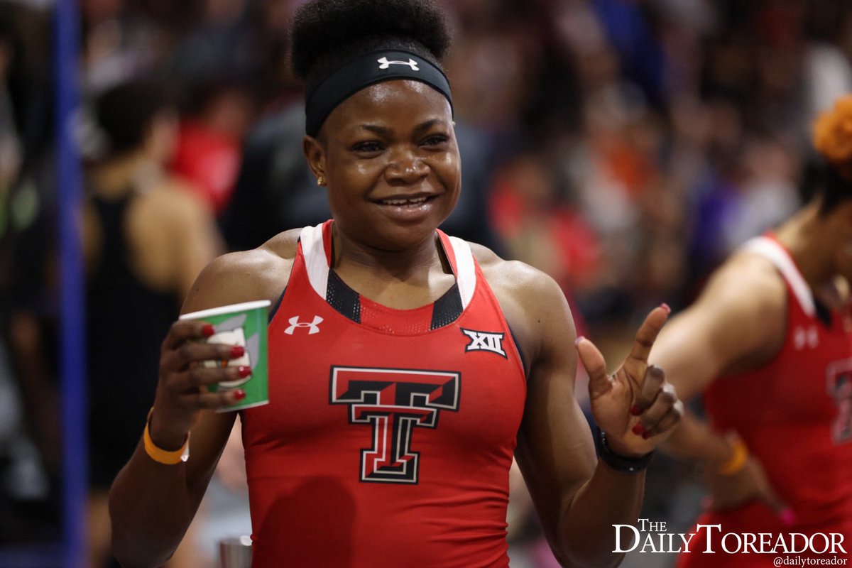 SOSNGR's tweet photo. Rosemary Chukwuma clocks a Personal Best of 22.82s to win the women's 200m at the Jarvis Scott Open in Lubbock. 

She now becomes Texas Tech's indoor record holder in both the women's 60m &amp; 200m events 👏🏽

📷 - @DailyToreador https://t.co/yNpqDBGYiK