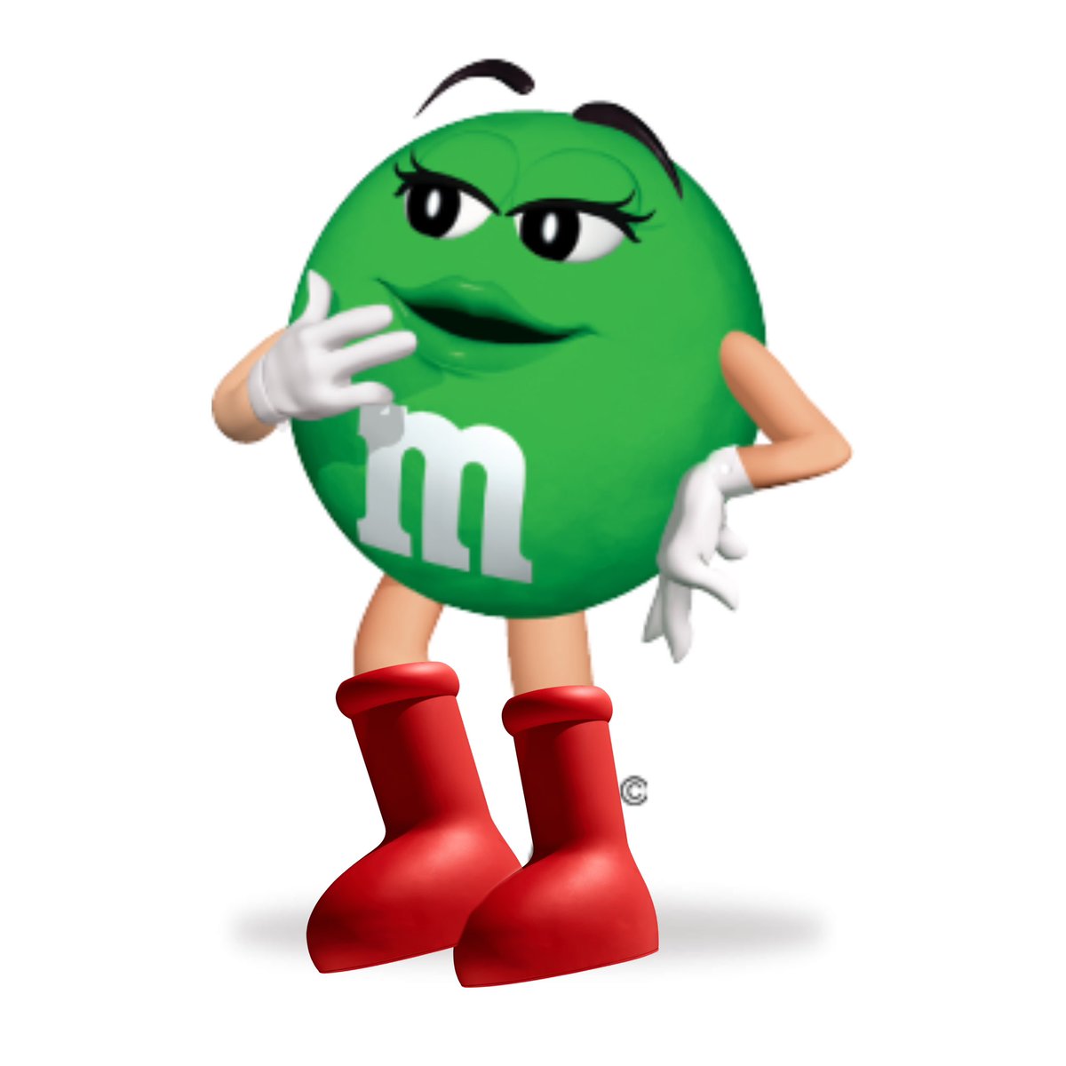 Miss Green has returned and is, in fact, sponsoring the #MSCHF Big Red Boot.