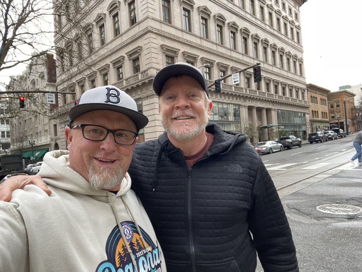 Great to see my college roommate, JB, last weekend!  It’s been too long!