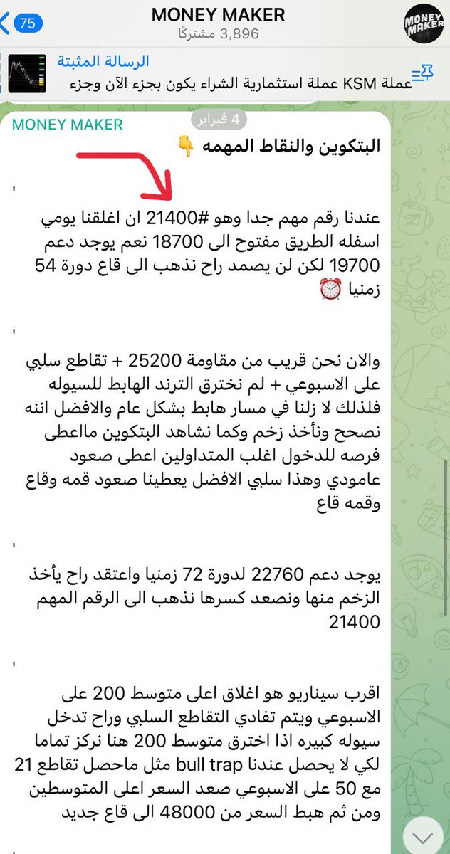 البتكوين ارتد من منطقه مهمه ودعم ذكرناها قبل اسبوع 
'
ولا زال يوم واكثر وهو فوق هذا الدعم الافضل اننا لا نغلق اسفله 
'
بعد يومين 👇
الثلاثاء 14 فبراير بيانات التضخم العام و الـCPI لشهر يناير في امريكا لذلك سنرى تذبذب في هذا اليوم

'