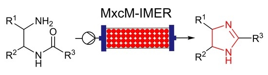 RosenthalKatrin's tweet photo. Synthesis of heterocycles with amidohydrolases in an immobilized enzyme reactor (IMER) under flow conditions. Great collaboration! Markus Nett @Luetz_lab @TU_Dortmund @Catalysts_MDPI 

https://t.co/35MbXwcGOL https://t.co/54r8O59IWF