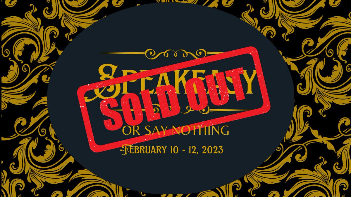 HighlandsLakes1's tweet photo. Another hit!
#highlandslakesidetheatre  #speakeasy #orsaynothing #soldoutagain #weperformforyou https://t.co/VS1oSNVIDY