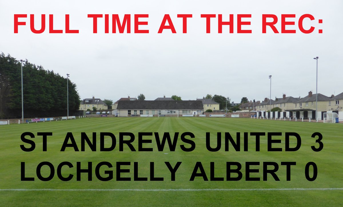 Fife Football on Twitter "RT standrewsutdfc St Andrews United 30