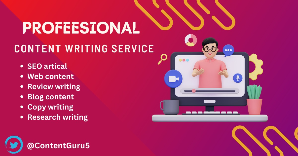 ContentGuru5's tweet photo. We offer content writing services .
DM For details 
#Caturday #HalaMadrid #RollTide #JerseyJCup  #LetsGoBuffalo #GlobalMovieDay #SaturdayMorning #GoKingsGo #NFTs #Streamers #gamers #contentwriting #writersoftwitter #NFTCommuntiy #Enterprise 
#Essay #academia #research https://t.co/8fTXC5SeOP