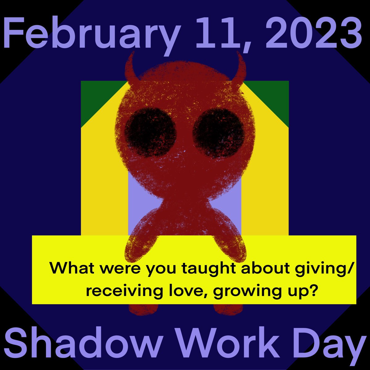 Snflwr_witchlng's tweet photo. February 11, 2023 - Shadow Work Day
What were you taught about giving/ receiving love, growing up?
#shadowwork #shadowworkprompt #shadowworkprompts
#shadowworkday #mentalhealth #mentalhealthawareness #mentalhealthmatters #mentalhealthmattersmost #shadowworkjournal https://t.co/bGijOOIVJM