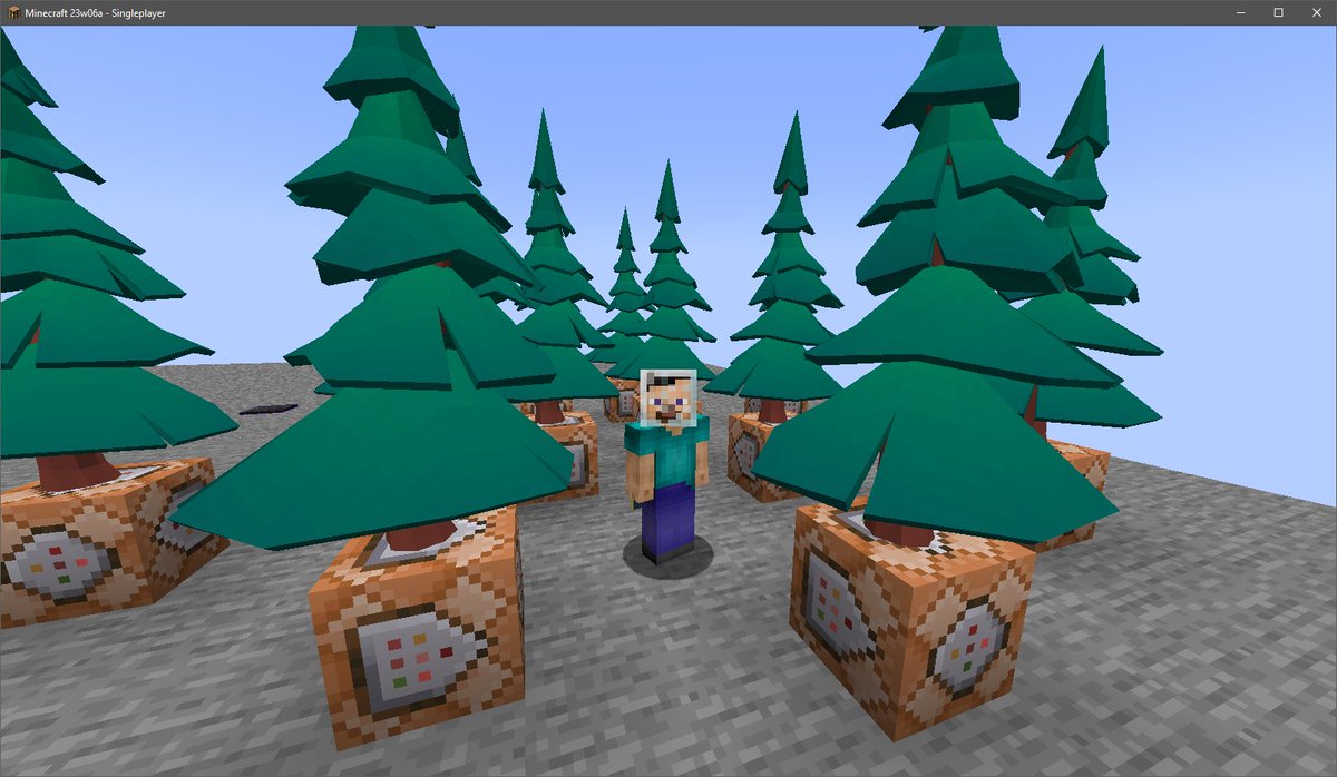 arbitrary model display using player skin to encode model data
the resourcepack contains no model or texture files, yet it is possible to show any model *

*(some limitations apply)