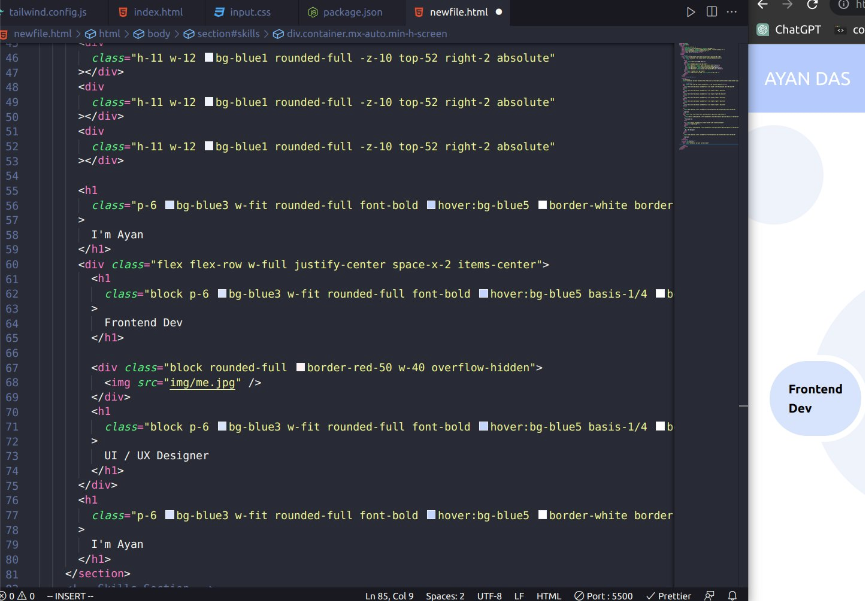 DrMelvaMitchel1's tweet photo. Melva Mitchell Day 87 of #100DaysOfCode
Learning Tailwind CSS for faster styling.
Already impressed by how powerful it is
#programmingwithmosh #deved #webdevelopement #webdesign #programming #coding #Python #Java #javascript #code #coder #100DaysOfCode #CodeNewbie #KnowProgram https://t.co/VjYNP80mMj