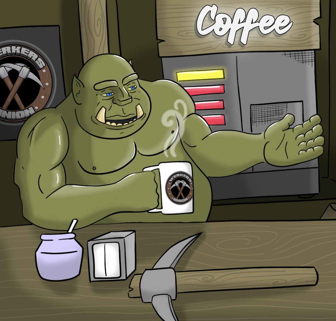 peonnft's tweet photo. Gm #AVAX 

Grab your coffee and start werking NOW. 

Signed, the Board of Beeg Rock. 

#PGMI 🪨⛏️ https://t.co/TMeKiuzETk