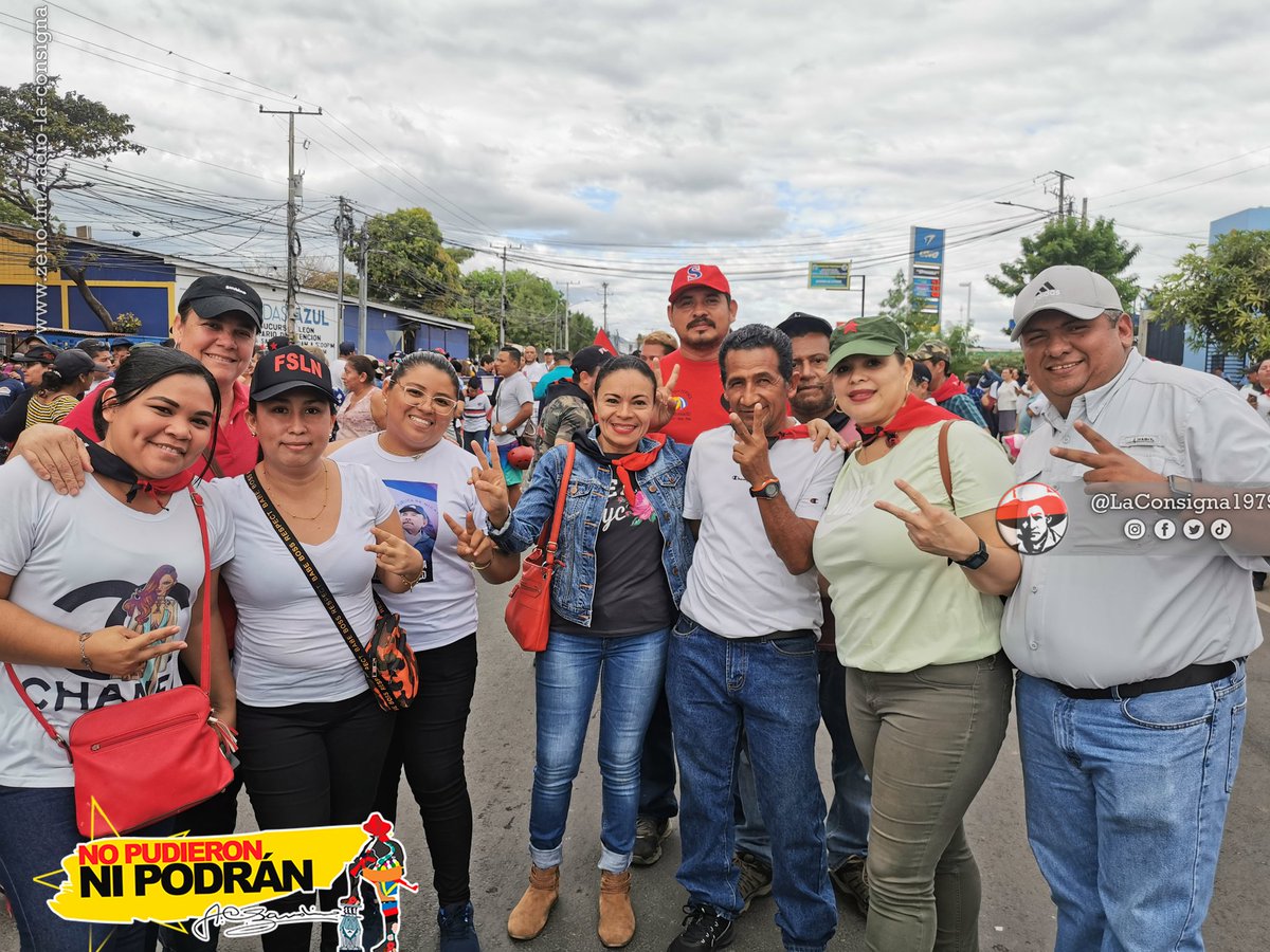 LaConsigna1979's tweet photo. #Nicaragua || Militancia de Leon se prepara para la gran caminata del pueblo

#NoPudieronNiPodran
#LaConsigna1979 https://t.co/nrOZsfIvAp
