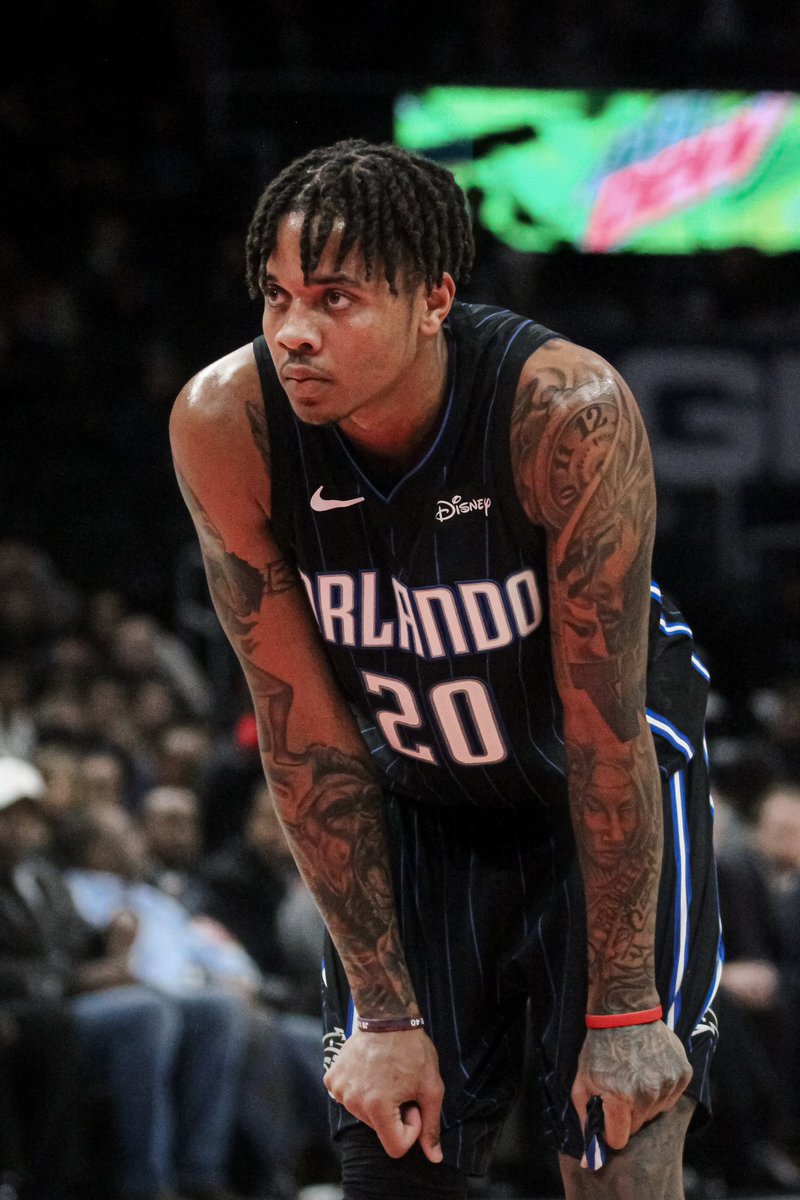 SavantHoops's tweet photo. Fultz has had a rough go at it so far in his career but the former 1st overall pick has plenty of good ball ahead of him at 24 years old. No bust here. #fultz #magic https://t.co/goAnXN0Ec2