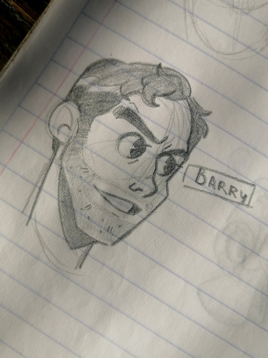 Lil barry I made in class <3
