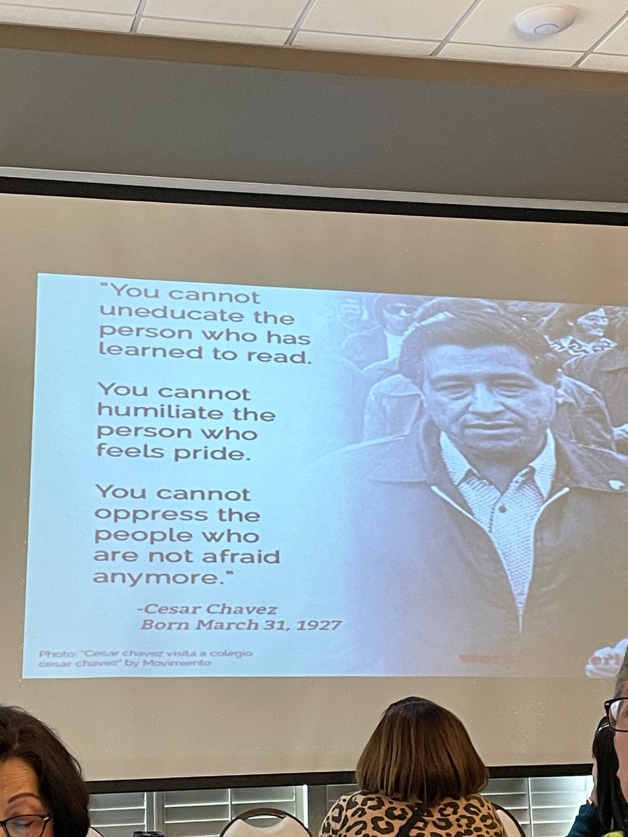 It was an honor to attend the Annual Latinos Educator summit. 

Hearing the stories of Latino teachers and students made me remember my why. Always take the pride for what your do and who you represent! 

Si se puede! 🇲🇽