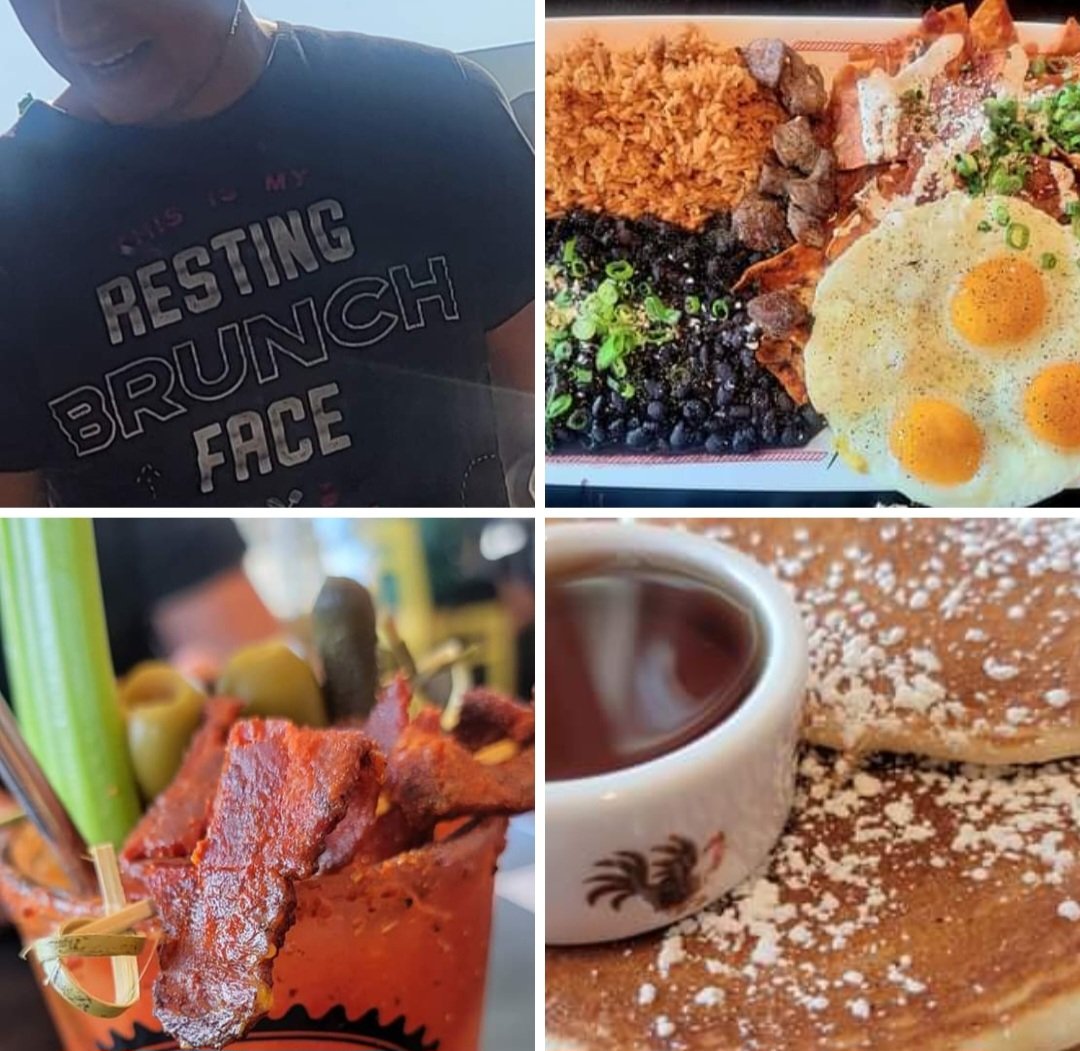 NCrystean's tweet photo. #runcockrun #BreakfastRepublic #brunch #weekendsrock #ilivefortheweekend https://t.co/GS4ATx3Cli