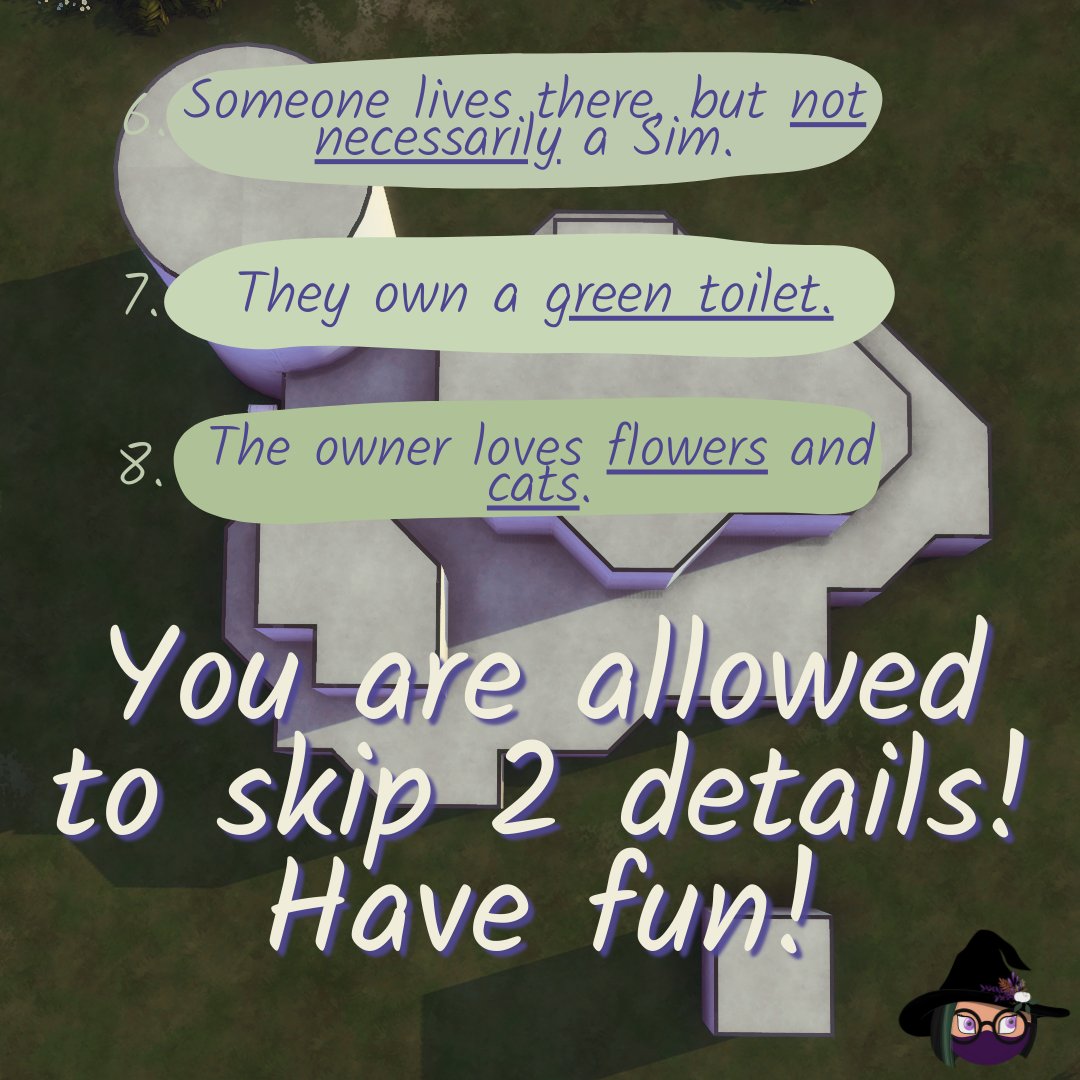 SiranWitch's tweet photo. Build My Vision Shell Challenge! Here are the rules:
💜Download on the gallery!
💜ID: SiranWitchTTV
💜Upload using #SiranShell7
💜Due: April 5th
💜Tours: April 6th at 6 pm PST on https://t.co/0KoZAMfxwj #shellchallenge #thesims4 #sims4shellchallenge #simsshellchallenge #sims4 https://t.co/CHRCdviocN