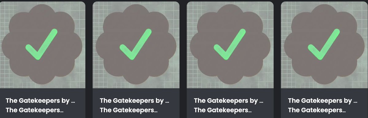VicThor2013's tweet photo. #LFG 

Aped in +3 Gatekeepers  🚀

Max Mint BlankChecks 100 👌
GateKeepers 4 🤙

I'm ready now 🐐

#blankchecks #gatekeepers #Reveal #NFTs #NFT @anonshiller https://t.co/5YOJ2RneCA