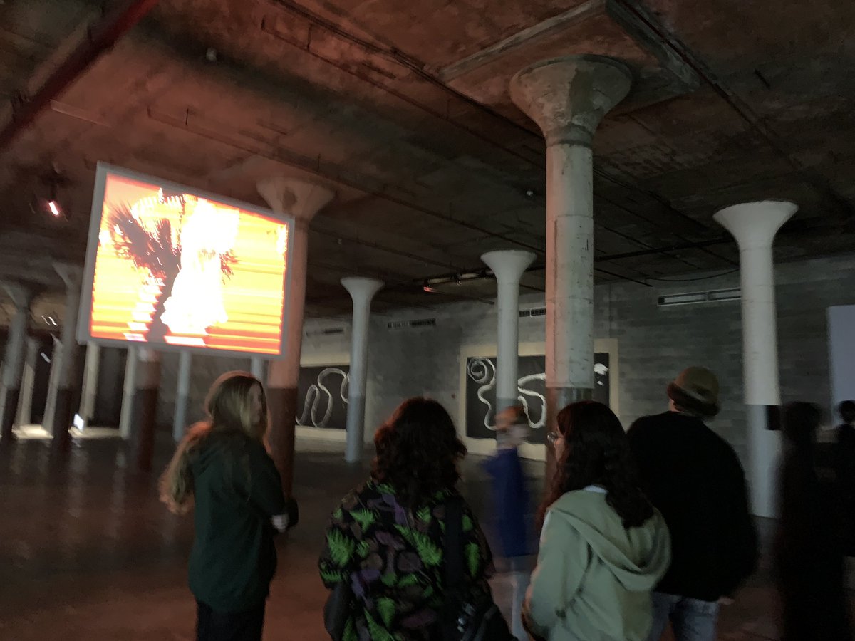 Great afternoon at Dia for our first experimental film workshop! Thank you students for bringing excellent questions and ideas, and thank you presenters and Dia for bringing the inspiration! Next session is all hands-on, experimenting at different lab stations. #bcsdfilmfestival