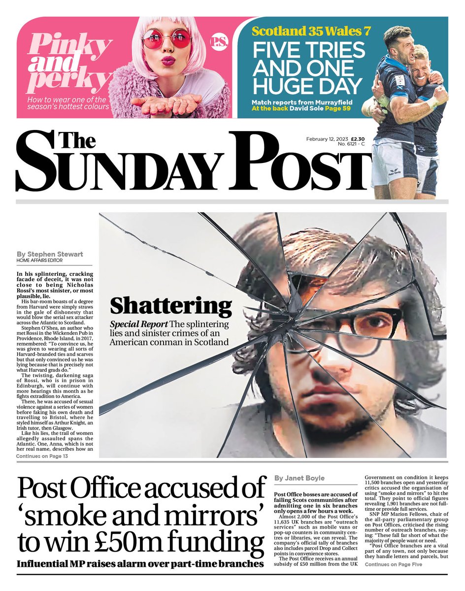 Sunday_Post's tweet image. A first look at tomorrow&apos;s Sunday Post #TomorrowsPapersToday #scotpapers  #BBCPapers #skypapers