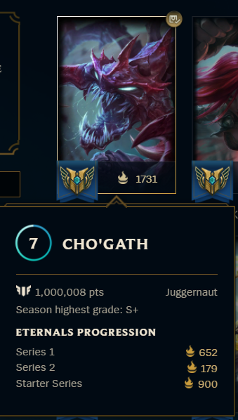 Saku - Rank 1 Cho'Gath World tweet media