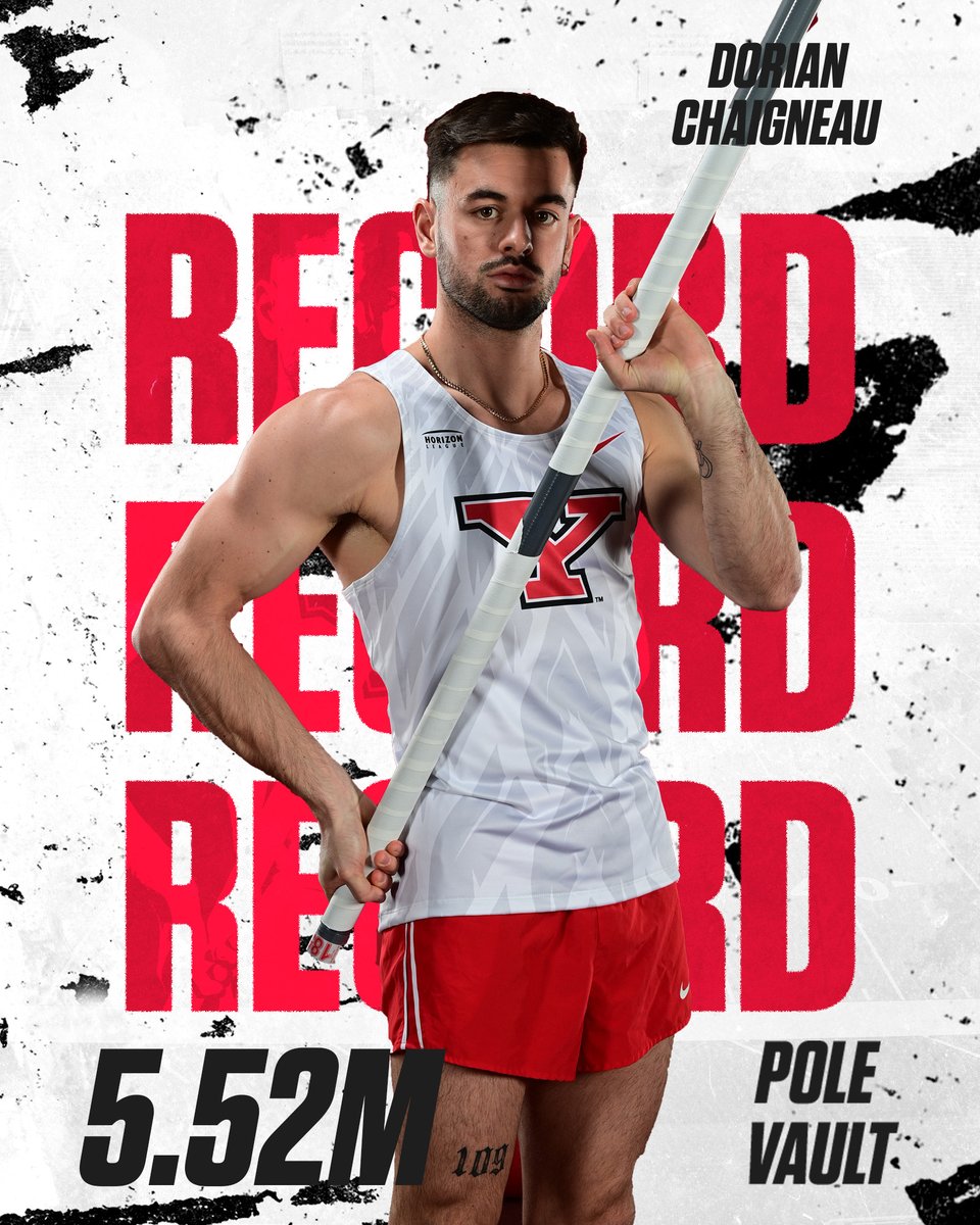 YSUTrackFieldXC's tweet image. 𝙏𝙝𝙚 𝘿𝙮𝙣𝙖𝙢𝙞𝙘 𝘿𝙪𝙤!!

Dorian Chaigneau and Wyatt Lefker each clear 5️⃣.5️⃣2️⃣m in the Pole Vault at the Tyson Invitational to set the school record‼‼‼‼

#GoGuins 🐧 // #FlyWithTheY 🤘