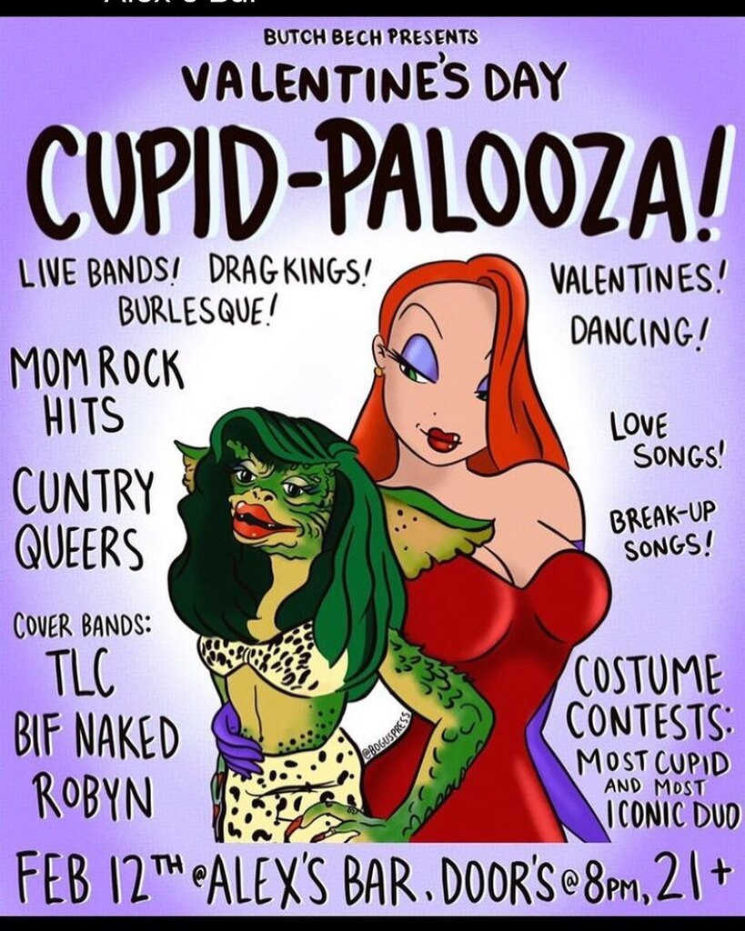 Sunday, Sunday, Sunday! TOMORROW! 
I’m hosting the outside stage for an evening of heaps gay shit. Drag, burlesque, and I might be bringing back an old Falls Festival favourite! See you there 💚👾💙🎩💚 instagr.am/p/CoiYfoFSgQO/