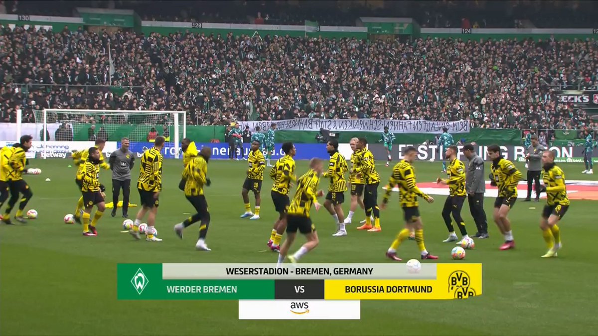 Full match: Werder Bremen vs Borussia Dortmund