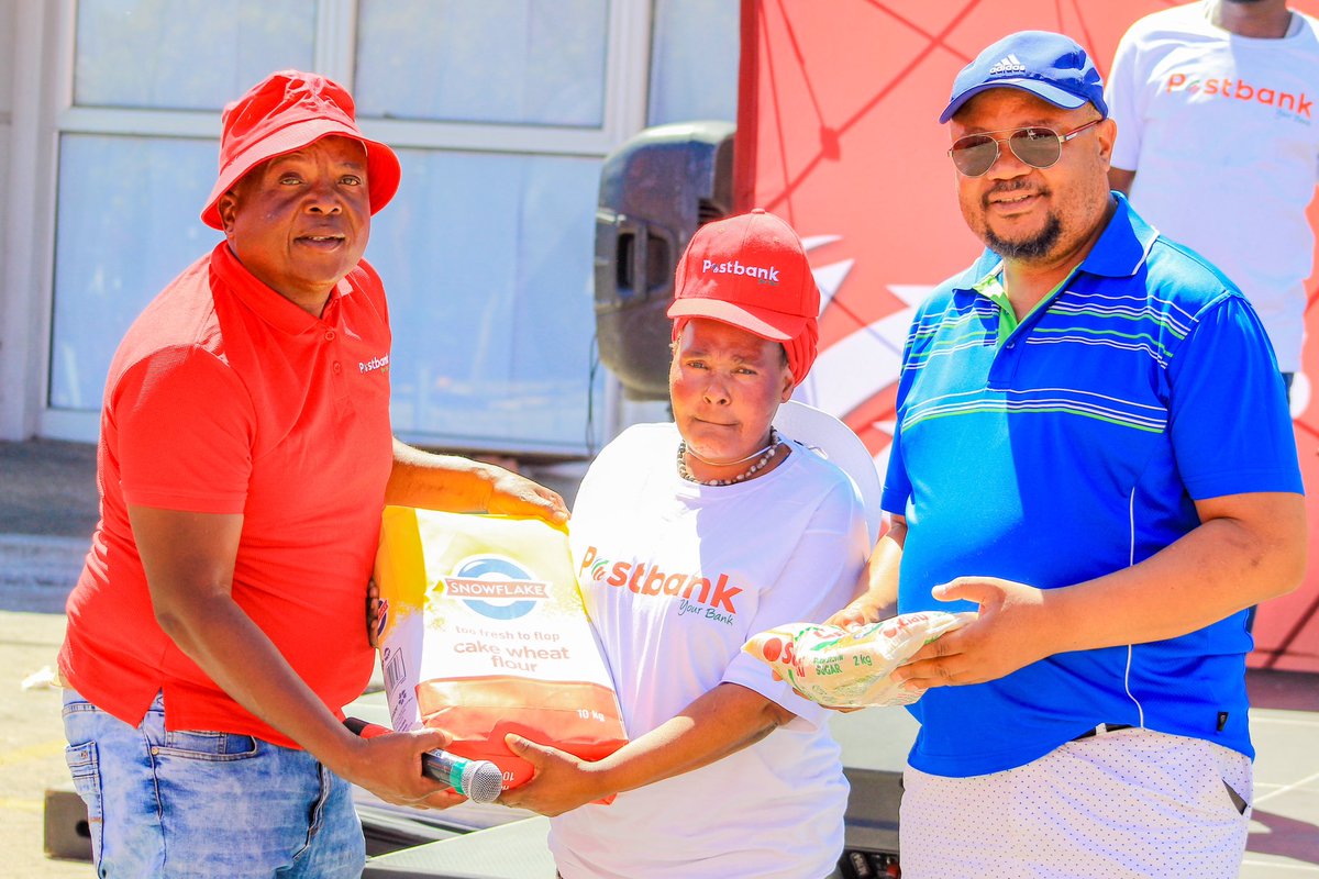 Postbank_ZA's tweet photo. Thank you to the people of Gugulethu and @OfficialSASSA. We managed to help everyone that had problems with accessing their grants while we continued with the electrifying musical stage play titled “Ke Nako - Respect A Cent”

Postbank ~ Your Bank

#StateBank
#Postbank
#SmartSave https://t.co/rSUgHI7oY9