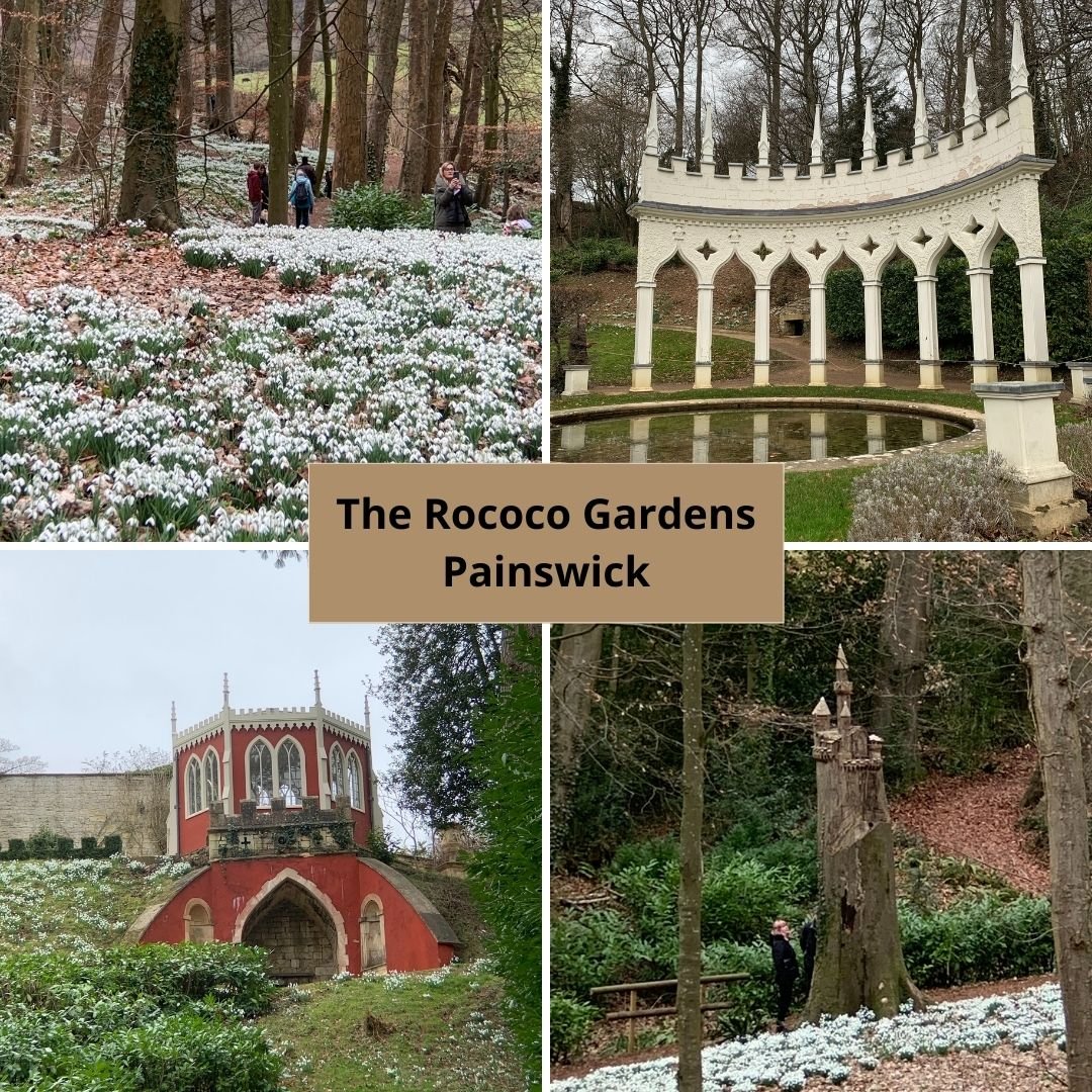 Just enjoyed a lovely day at the Rococo Gardens.  The display of snowdrops is at its best right now.
#Gloucestershire #Cotswolds #gardens