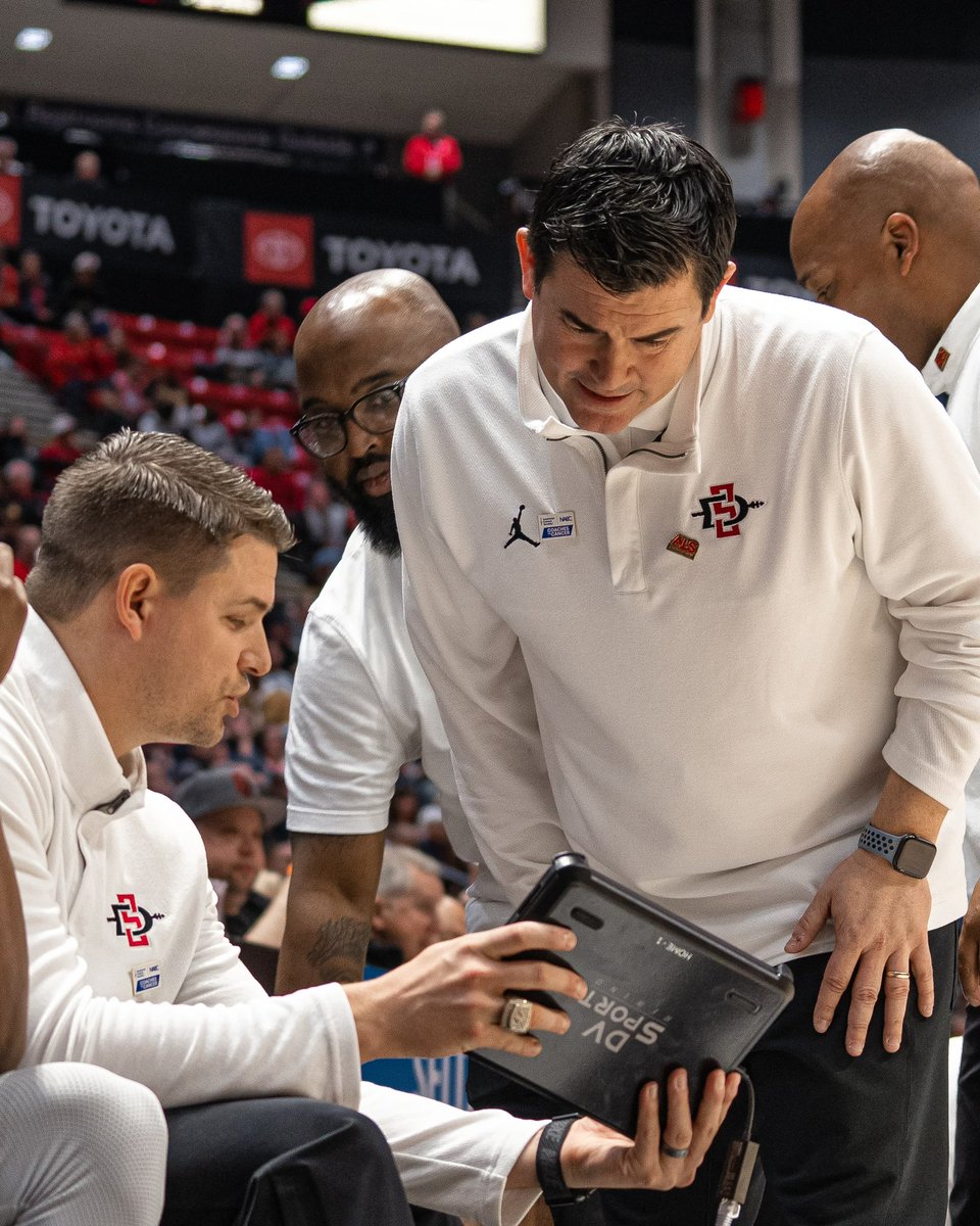 I hope Viejas is so packed that when I do this today, Dave and Luster can’t hear a word I’m saying!

Jokes aside, it’s been really cool having live video from <a href="/DVSport/">DVSport Software</a> on the bench this year for our <a href="/MountainWest/">Mountain West</a> games.