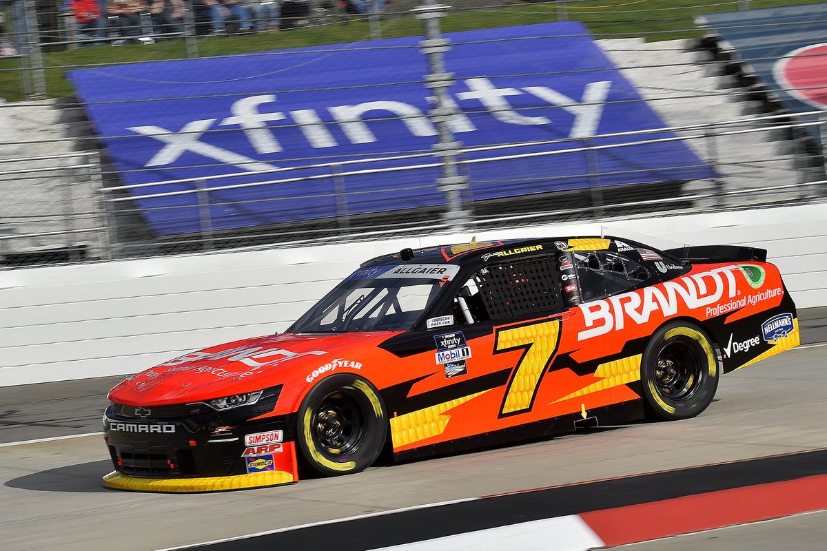 7 days! One week! Then #XfinitySeries is back! Will @J_Allgaier have the juice to make another run to the #Championship4?