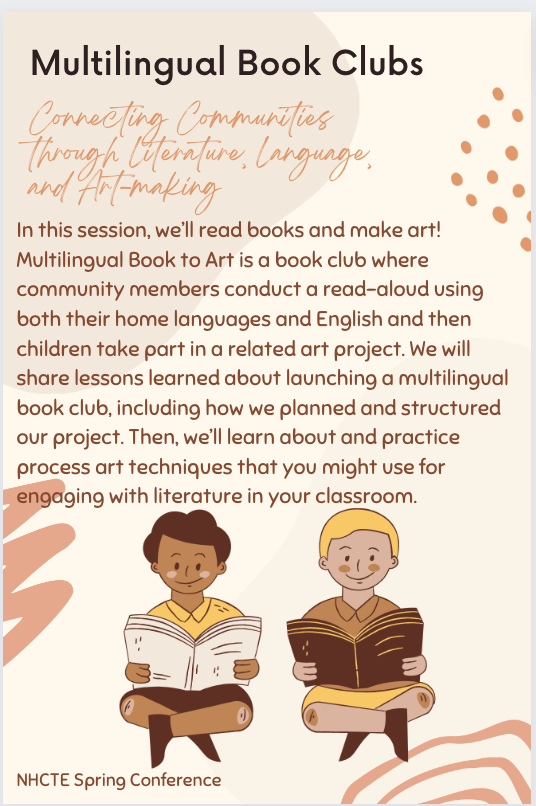 NHCTEorg's tweet image. Our #SpringConference2023 conference is the perfect place to share ideas about how to make the most of classroom instruction. Check out this awesome session! There's still space! Register today! nhcte.org/index.php/spri…