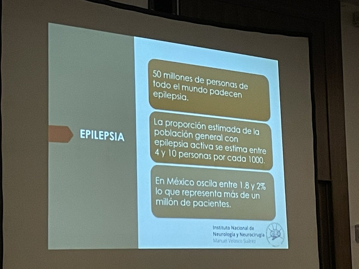 Dr Eduardo Bernal presenting on anesthesia management of epilepsy