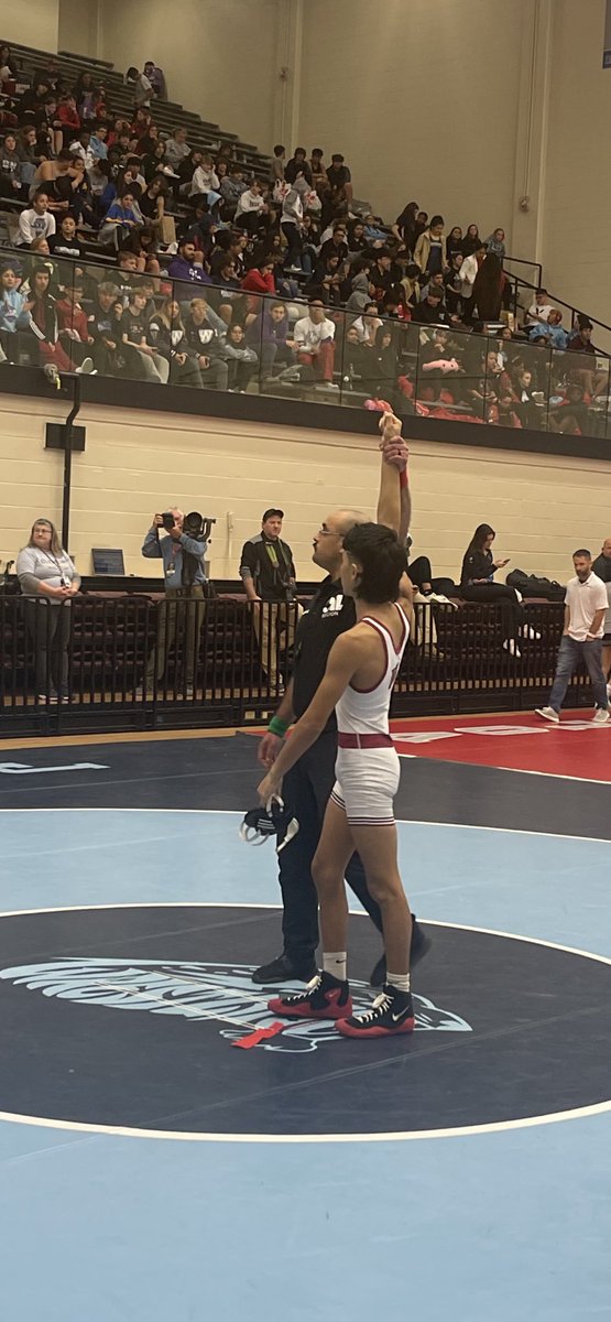 🚨🚨🚨 REGIONAL CHAMP 🏆 Region 4 - 106lb Jonah Arellano reaches STATE as a freshman ‼️ JOBS NOT DONE ‼️<a href="/Cruzcontrol007/">Jonah Cruz Arellano</a> #RoadToSTATE #WolfpackWrestling #ADifferentBreed 🐺🐺🐺<a href="/PfISDAthletics/">PfISD Athletics</a> <a href="/Weiss_ABC/">WeissAthleticBooster</a> <a href="/WeissHighSchool/">Weiss High School</a> <a href="/Coach_Hughes2/">Coach Hughes</a> @Coach_MacPFISD