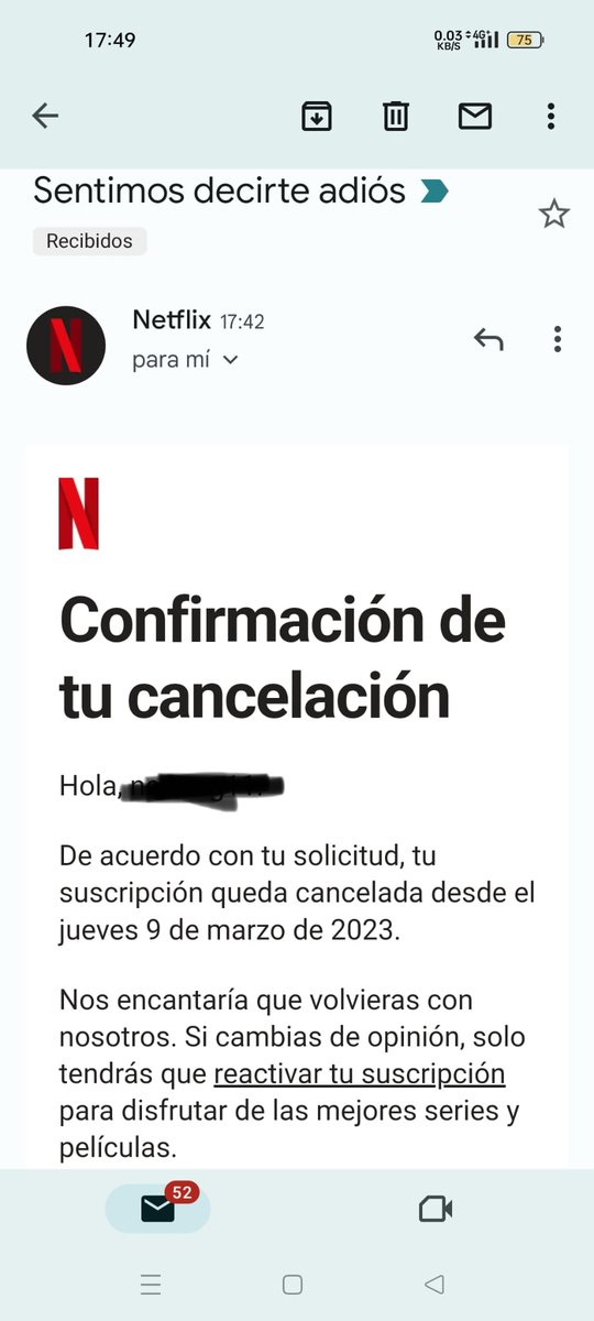ElHispano77's tweet photo. Contra la usura de @netflix @NetflixES , solo queda darse de baja. Todos deberíamos hacer lo mismo.
#AdiosNetflix https://t.co/RuVec5l9nQ