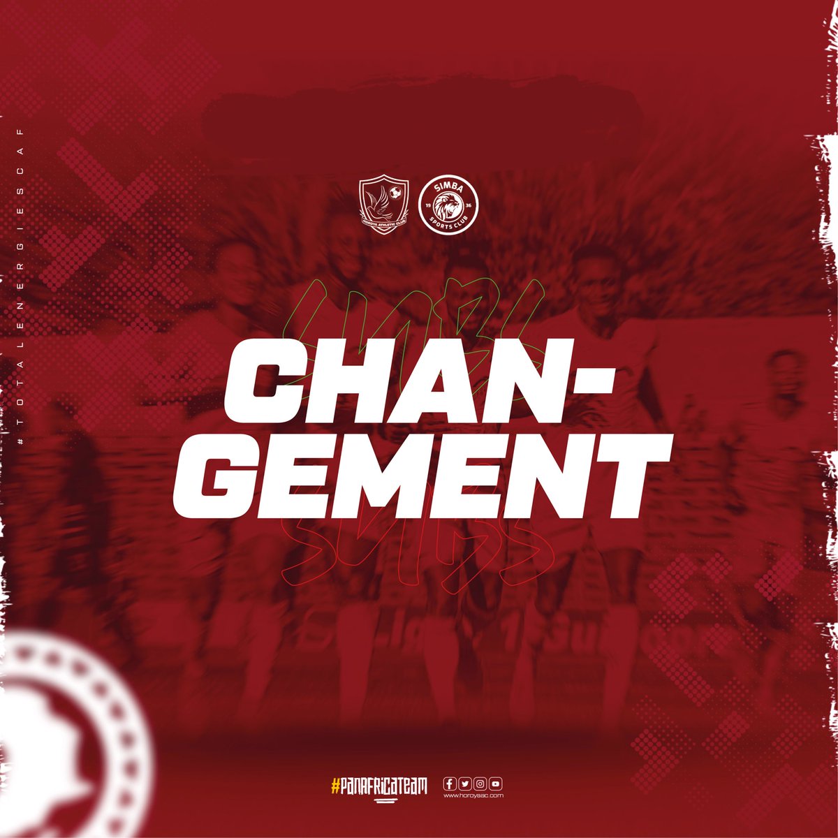 HACofficiel's tweet photo. ⏱87'➤ 🔄 Un autre changement pour les Matamkas. Alseny SOUMAH est remplacé par Mohamed COUMBASSA…
#HACSimba |1️⃣-0️⃣|
#PanAfricanTeam 🔴⚪️ https://t.co/uPDEJy5ouw