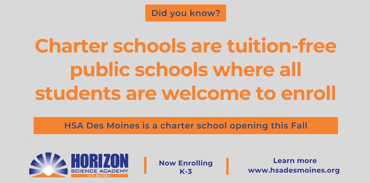 Enroll now: hsadesmoines.org/apps/pages/enr…