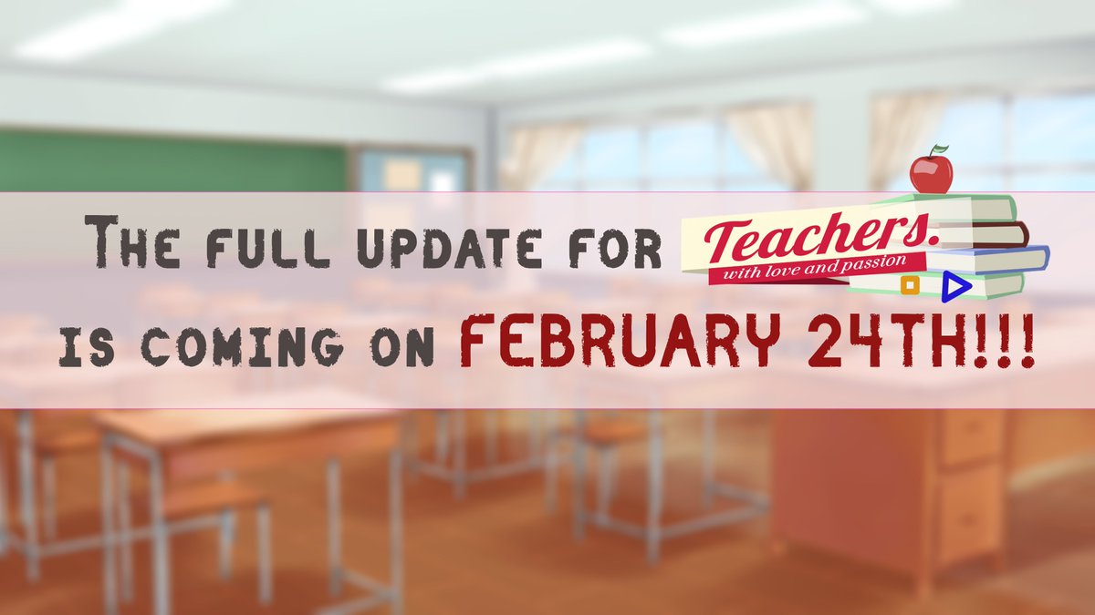 HoneyBunny_OF's tweet image. ‼️IMPORTANT ANNOUNCEMENT‼️ 

Mark it on your calendars 🗓️ On February 24th, the teachers are returning to you! 

And this time, your favorite Doctor will be there too ✨

#visualnovel #otomedev #gamedev #vndev #otome