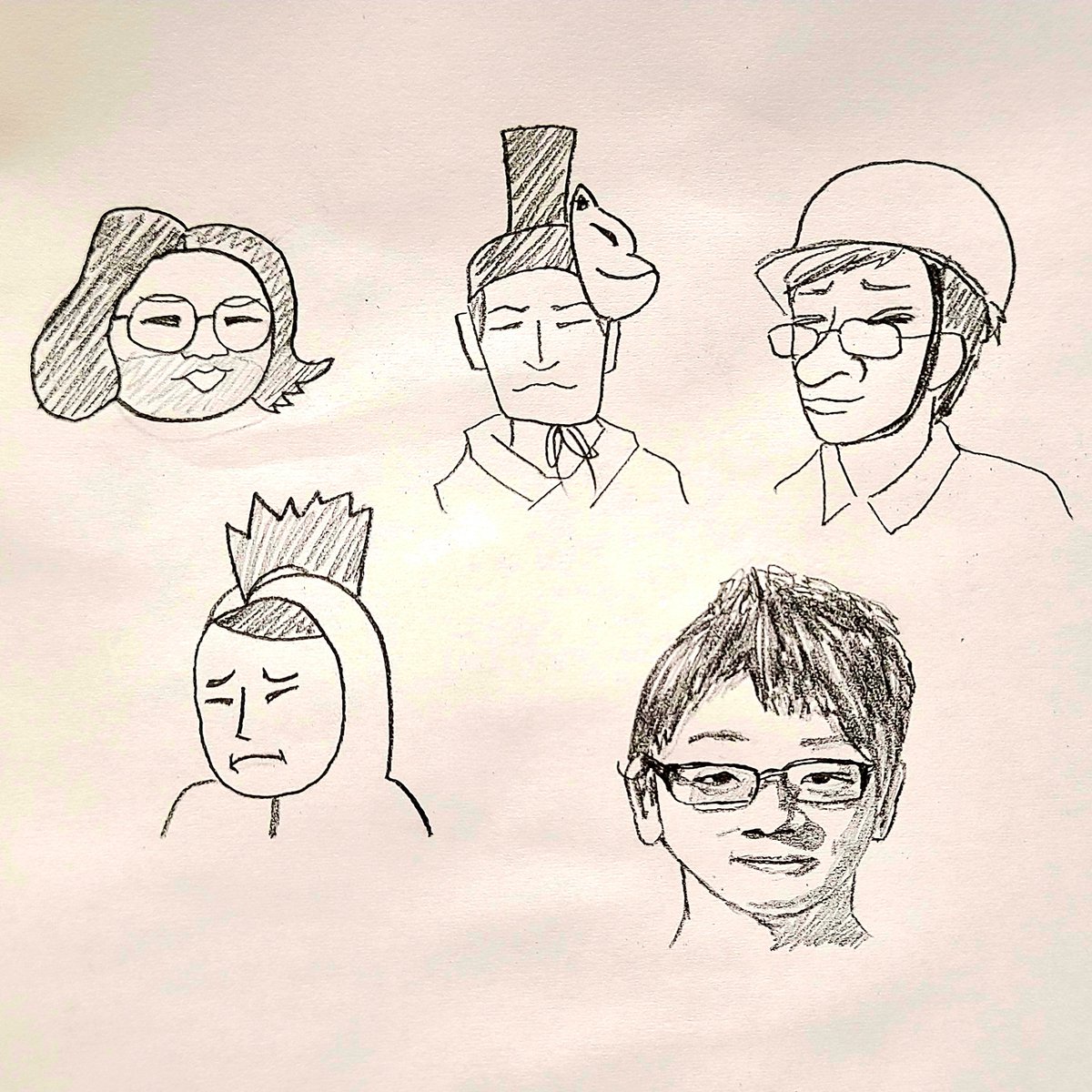 WhiteBBtrain's tweet photo. 落書き3 寝よう。
#東海オンエア #イラスト https://t.co/Dp4k2avbbn