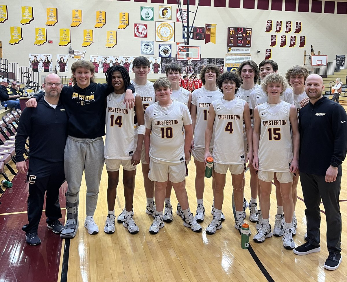 Chesterton Basketball tweet media