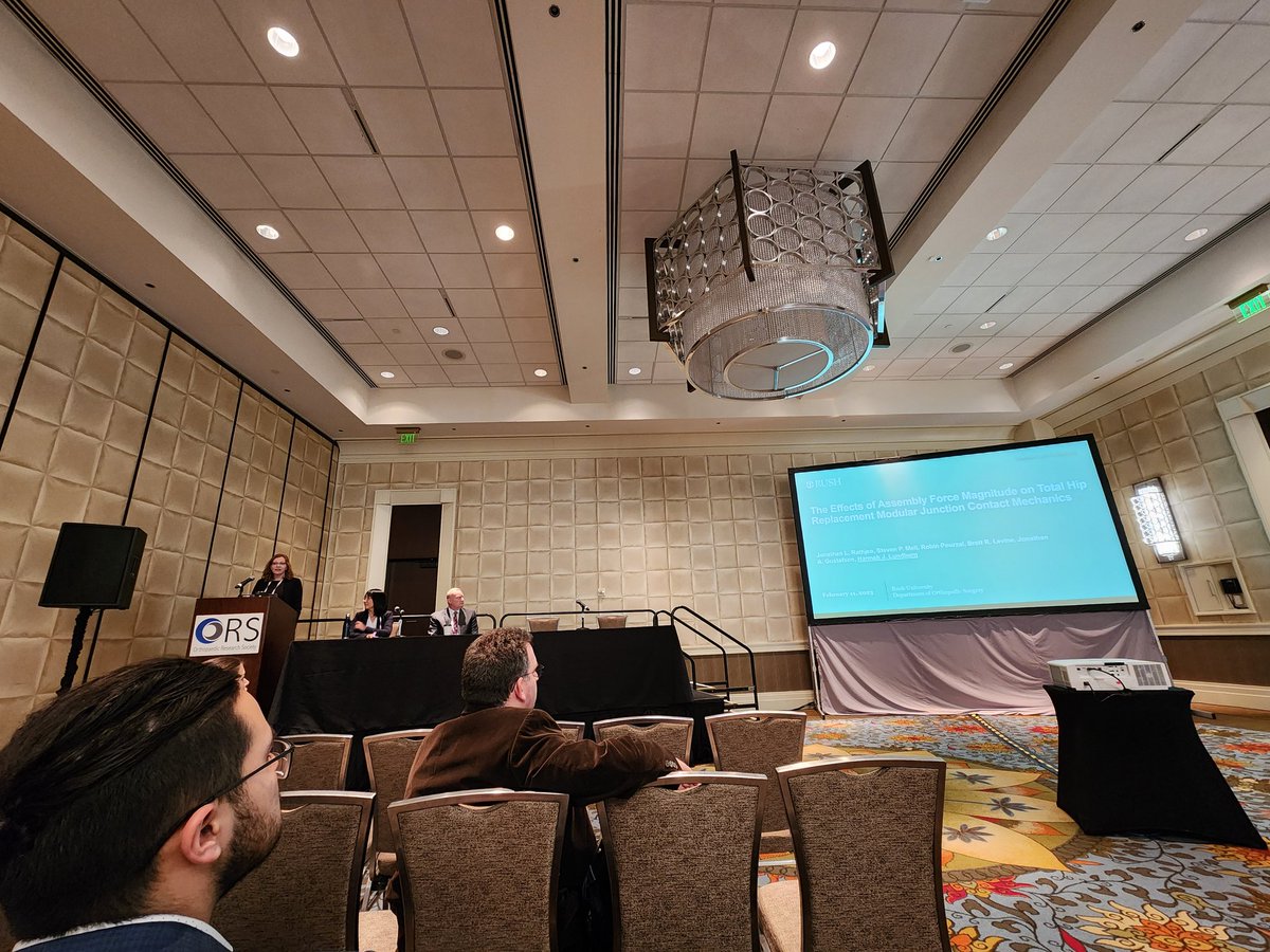 Jonathan A. Gustafson (@jonathan_gusto) on Twitter photo Excellent presentation given by <a href="/lundberg_hannah/">Hannah Lundberg</a> at the #ORS2023 meeting talking about the important effects of assembly load on total hip replacement mechanics. Excellent presentation given by <a href="/lundberg_hannah/">Hannah Lundberg</a> at the #ORS2023 meeting talking about the important effects of assembly load on total hip replacement mechanics.