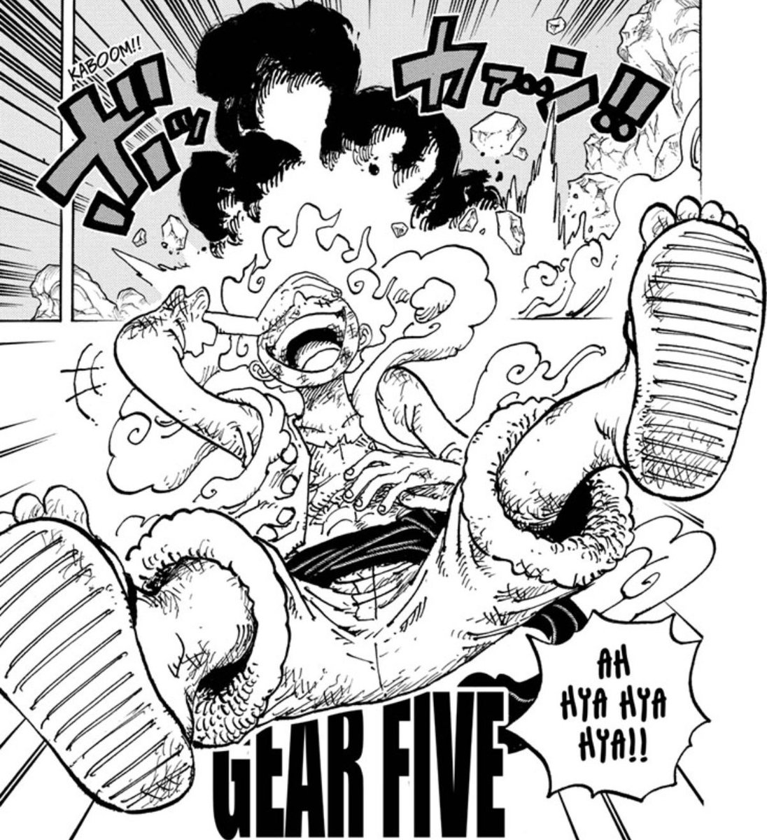 he laughed (chapter 1044) [repost] : r/OnePiece